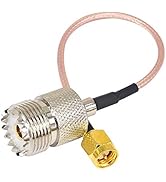 Amazon.co.jp: BOOBRIE SMAオス-Mメス SMAコネクタ M型コネクタ